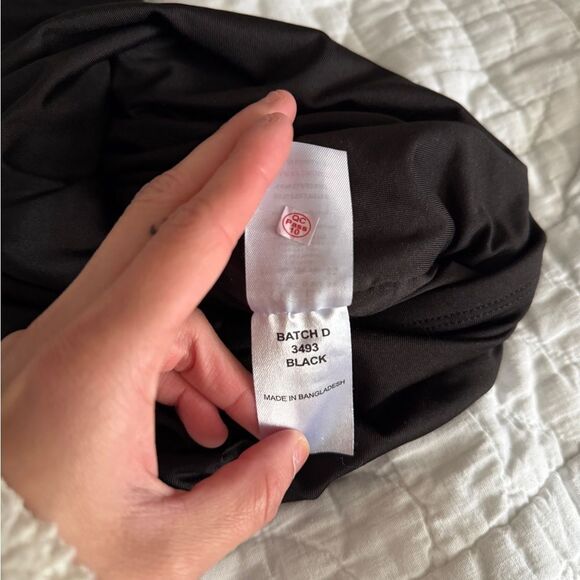 oh polly lace up criss cross back size 0 black - Picture 3 of 16